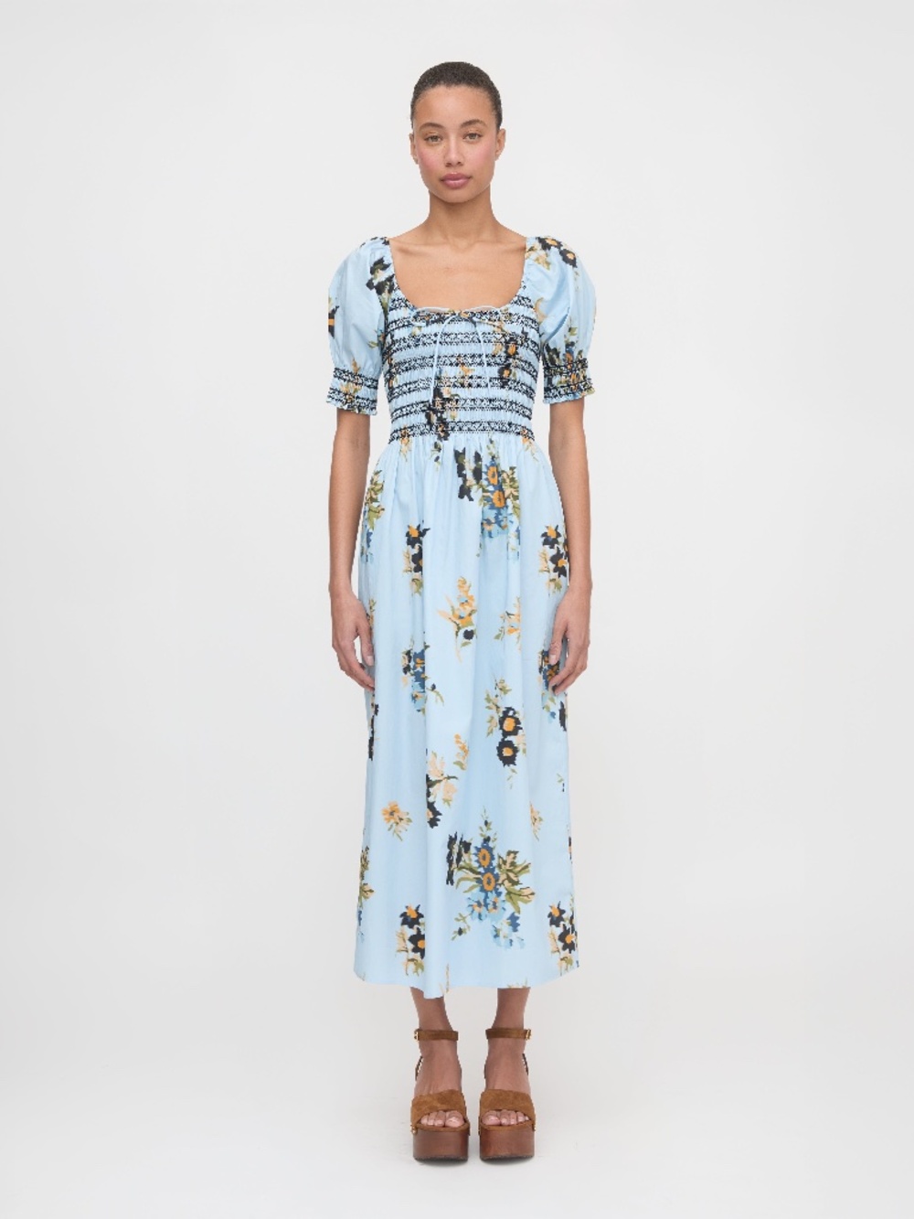 Hill House Home The Madeline Nap Dress - Sloane Floral Size SSloane Floral / S